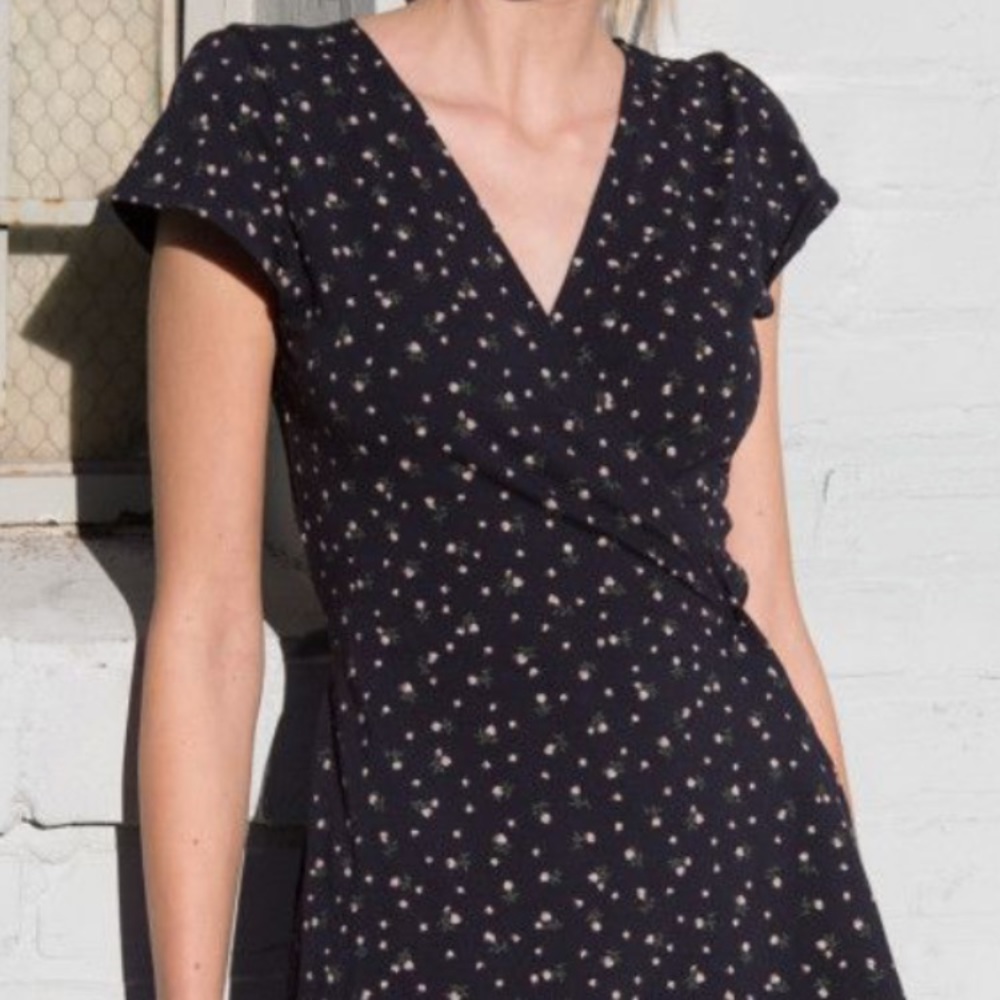 brandy wrap dress